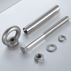 Болт расширительный 304不锈钢膨胀螺丝/带环挂钩/带圈加长吊环膨胀螺栓m6m8m10m12m16