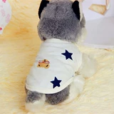 Одежда для домашних животных, собачья одежда, мультипликационная полосатая полоса