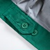 Trang phục áo mùa hè xanh lá cây phù hợp với nam giới và phụ nữ quần áo ngắn tay làm sạch yếm 243 Bộ đồ