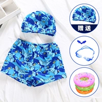 Bơi lội của trẻ em trunks trai boxer bơi trunks trùm đầu baby boy boy chia áo tắm trong cậu bé lớn nhanh khô áo tắm ao boi tre em