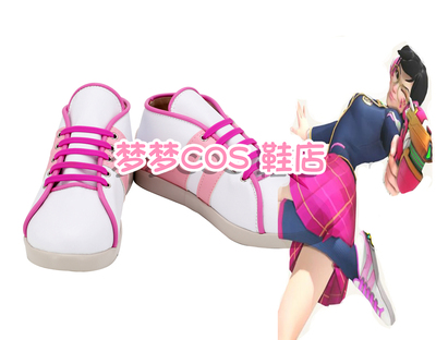 taobao agent 4692 Overwatch DVA Youth Campus Skin COSPLAY Shoes COSPLAY shoes