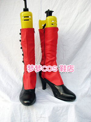 taobao agent Number 628 Black Counterfeit -Madame Red COSPLAY shoes