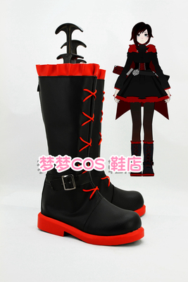 taobao agent No. 1725 RWBY Ruby Rose Cosplay Shoes COS Shoes