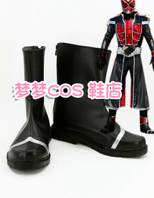 taobao agent No. 2557 Kamen Knight Wizard Flame Form COS Shoes COSPLAY Shoe Anime Shoes