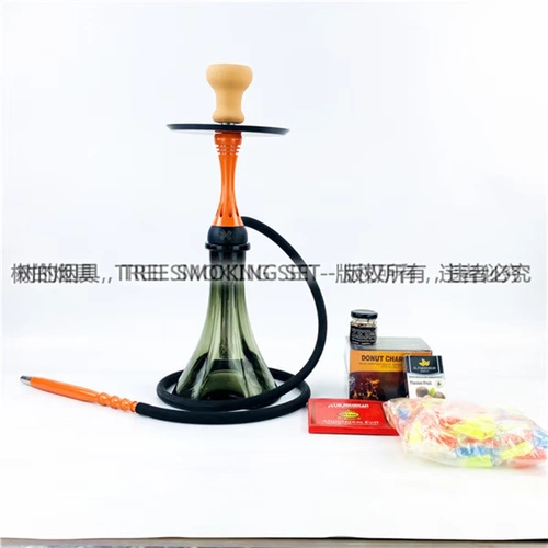 Арабский сигаретный горшок Apache восемь -дыра одаренная подарочная коробка Альфа кальян средний ночной клуб сетка красный горшок