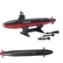 Mô hình tàu ngầm của Hải quân Sóng biển Mô hình Đồ chơi Tàu ngầm Ngư lôi Tàu chiến Tàu ngầm Âm thanh Tàu ngầm hạt nhân Thành phẩm - Chế độ tĩnh