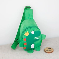 Детская поясная сумка, динозавр, сумка через плечо для мальчиков, рюкзак, нагрудная сумка, в корейском стиле