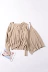 [Hai mảnh] G ¥ 12 Dài tay V-Cổ đơn ngực đan áo len mùa thu Hàn Quốc áo len ngắn coat 2 bộ Cardigan