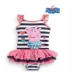 Heo hồng mới cô gái áo tắm trẻ em Pepe lợn lợn Bộ đồ bơi một mảnh áo tắm cho bé quần áo sành điệu cho be gái Đồ bơi trẻ em