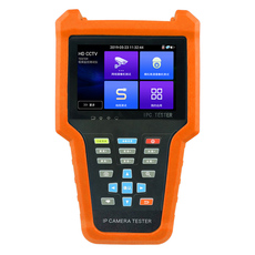 Тестер видеомонитора 网路通v6五合一工程宝网络模拟同轴tvi/cvi/ahd视频监控测试仪poe