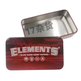 Европейская импортная подлинная долговечная классическая бренда Raw Light Легко переносить металлические сигареты с красной рукой