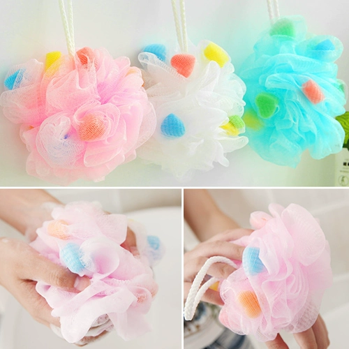 Супер большая ванная цветочный душ Ball Big Bange Flower Curise Banath, купание, мяч для купания, купание, полотенце для ванны, без дисперсии