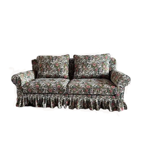 Ткань, ретро диван для гостиной, масло для волос для двоих, сельская мебель, французский стиль, в американском стиле, изысканный стиль