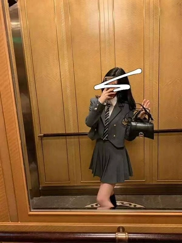 Студенческая юбка в складку, весенний комплект, японский костюм, 2023 года, по фигуре, 3 предмета