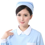 Униформа медсестры, летняя дышащая розовая белая шапка для школьников, увеличенная толщина, 2019