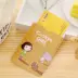9.9 dễ thương phim hoạt hình cô gái biscuit cô gái thẻ nhỏ thiết lập của phụ nữ xe buýt chủ thẻ 2 thẻ thẻ gói