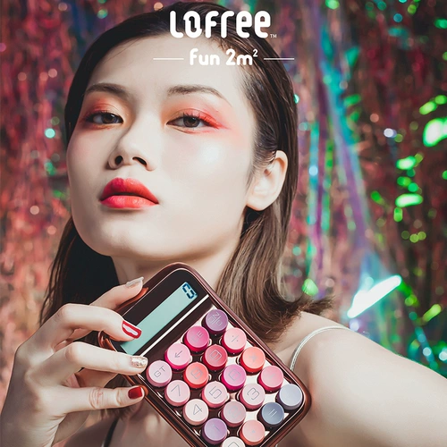 Lofree Luo Fei Blooms Jelly Bean Calculators Rose Gold и модные творческие подарки для девочек