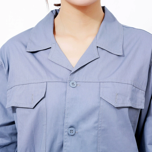 Тонкий хлопковый летний лонгслив для работы, комбинезон