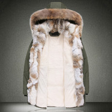 Пуховик мужской 男士加厚连帽长款羽绒服 winter warm hooded