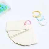 Живые страницы Buckle Live Pages Складные и упорядочение кольцо пластиковое переплетное круг творческое открытие кольца катушка для хранения кольца Случайные круги