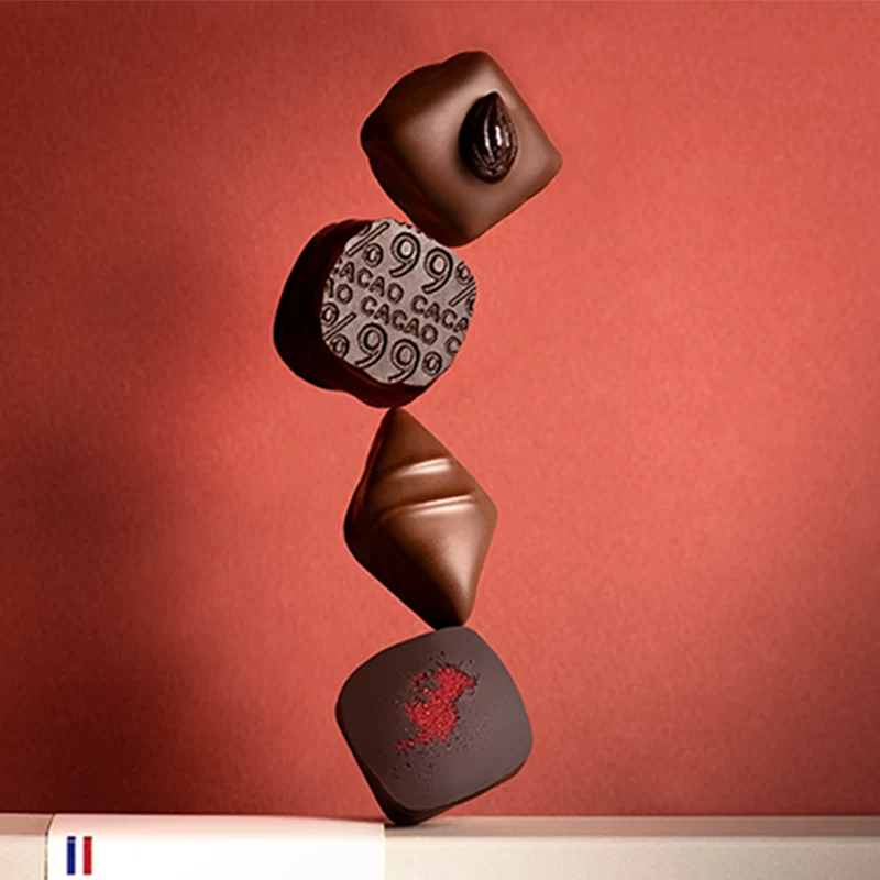 Французская импортированная подарочная коробка assorted milk dark chocolate Мишель Клиуиз Kerry Milk темный шоколад assorted flavor snacks