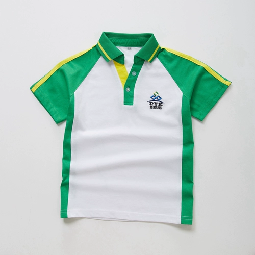 Зеленая форма для школьников, комплект, осенняя футболка подходит для мужчин и женщин, хлопковая летняя одежда, длинный рукав, короткий рукав