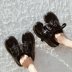 2017 Hàn Quốc đầu tròn tie giúp đỡ thấp Martin giày nữ Nhật Bản retro sinh viên Harajuku đáy dày đầu lớn giày thủy triều Giày cắt thấp
