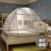Miễn phí cài đặt muỗi net 1.2 m ký túc xá gấp yurt 1.5 đôi cửa dây kéo 1.8 2.0 m khăn trải giường đôi nhà