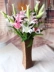 Sàn gỗ rắn bình hoa lớn Sắp xếp hoa Phụ kiện trang trí phòng khách Cà phê thân cây hoa trang trí - Vase / Bồn hoa & Kệ bình thủy tinh trồng cây Vase / Bồn hoa & Kệ