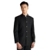 Bộ đồ Trung Sơn phù hợp với nam giới thanh niên Trung Quốc cổ áo đứng hiệu suất tự tu luyện cổ điển váy cưới chú rể phong cách Trung Quốc Tang phù hợp với Áo vest cotton
