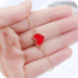 Hàn quốc đồ trang sức nhỏ đơn giản sinh viên tình yêu ngọt ngào chéo moonstone Hàn Quốc vòng đeo tay dễ thương những người yêu thích vòng đeo tay phụ nữ Vòng đeo tay Clasp