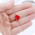 Hàn quốc đồ trang sức nhỏ đơn giản sinh viên tình yêu ngọt ngào chéo moonstone Hàn Quốc vòng đeo tay dễ thương những người yêu thích vòng đeo tay phụ nữ