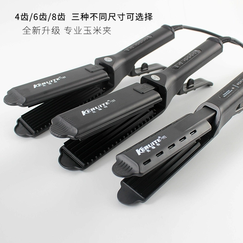 Притянутая корейская кукуруза горячая панель женская горячая пушистая корни на корнях в корнях инструмента для прически для прически для артефактов пухлой формы