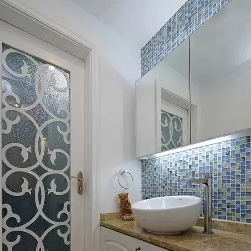 Хрустальная льда трещина стеклянная мозаичная плитка Плитка Переписка телевизор Фоновая стена каменная оболочка кухня гостиная стена стены