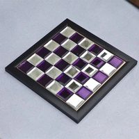 50 фиолетового+белого зеркала шлифовального края