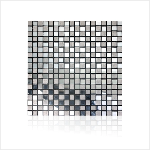 Самоклеющаяся металлическая мозаика на стену, прямые продажи с завода