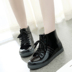 Mùa hè mưa khởi động nữ sinh viên trong ống phẳng mưa khởi động người lớn non-slip giày không thấm nước Hàn Quốc dễ thương boots giày nhựa bao bọc ngoài Rainshoes