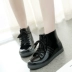 Mùa hè mưa khởi động nữ sinh viên trong ống phẳng mưa khởi động người lớn non-slip giày không thấm nước Hàn Quốc dễ thương boots giày nhựa bao bọc ngoài ủng nữ thời trang Rainshoes