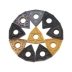 Lưỡi CNC wnmg080408 hình tròn bên ngoài quả đào quay lưỡi thép các bộ phận thép không gỉ nhôm đúc gang cacbua tròn dao khắc gỗ cnc Dao CNC