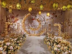 Китайский фонарик 2021年新款婚庆道具中式羊皮纸灯笼吊灯汉式婚礼吊顶布置宫灯挂件