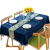 Người Trung Quốc phong cách gỗ gụ bàn ăn bàn vải lanh khăn trải bàn mới lễ hội màu đỏ kết hôn kiểu Trung Hoa đặc hình chữ nhật - Khăn trải bàn