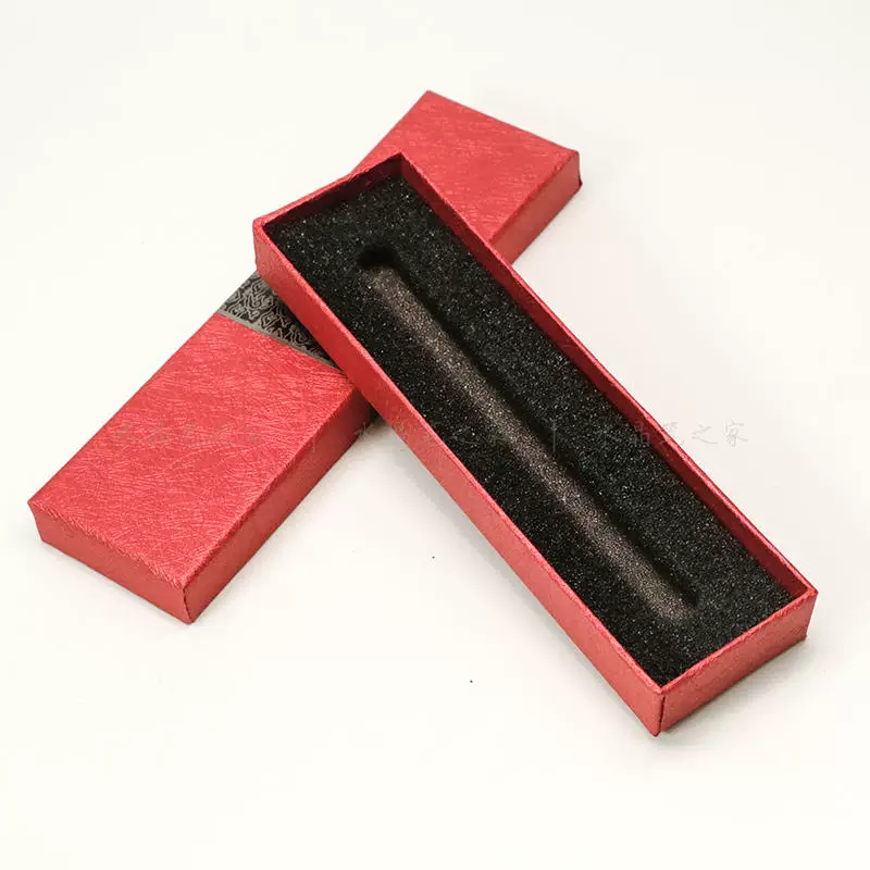 Blue pencil case, sponge, gift pen, pack