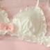 Nhật Bản em gái mềm COS phim hoạt hình thứ cấp Yuan Lolita cô gái da trắng trái tim uốn cong không có bộ đồ lót bra - Bộ đồ lót Bộ đồ lót