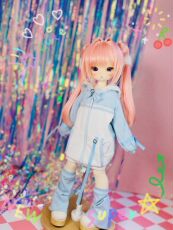 Одежда для кукол BJD （菜包猪肉铺）bjd4分6分熊妹熊蛋兔豆豆娃衣套装地雷系 沉溺天使