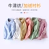 Bé trai cộng với áo sơ mi nhung trẻ em cotton oxford chạm đáy trong quần áo trẻ em dày lên ấm ra áo sơ mi thủy triều