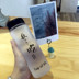 Hàn quốc phiên bản của matte ly nhựa cho bé trai và bé gái sinh viên ly đơn giản sáng tạo chai nước trà cầm tay tay ly chén trà Tách