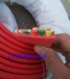 Продячье 9 -столовое проводное плоское кабель 5T Электрическая тыква национальный стандартный мягкий кабель 3*4+6*1,5 Гибкий кабель Двойной стальный провод