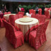 Khách sạn tùy chỉnh một mảnh ghế bìa khách sạn bàn ăn nhà hàng tiệc ghế bìa vải cushion cover wedding phân bìa Khăn trải bàn