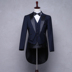 Mới cao cấp của nam giới tuxedo trang phục sân khấu lệnh quần áo điệp khúc phù hợp với tiệc cưới phù hợp với dresses Suit phù hợp