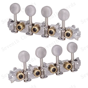 Кнопка Mandolin Mandu Bells 4 четыре ILI Mandarin String String Кнопка скрученной строки строка строки Серебряное серебро серебро